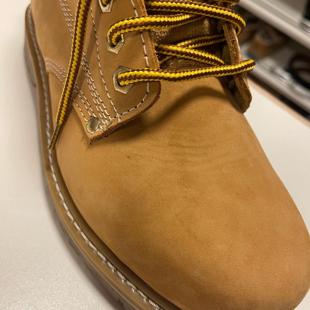 Skechers Tan Steel Toe Boots - Picture 13 of 16